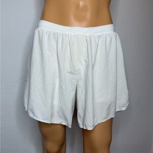 Lululemon Fast Free Lined Shorts Men’s Size XL Light Vapor 6" Mesh Gym Running